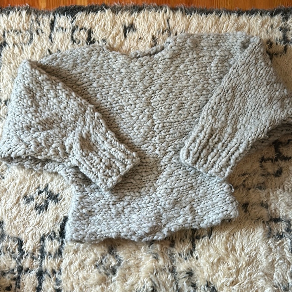 Knit Collage handknit sweater size medium